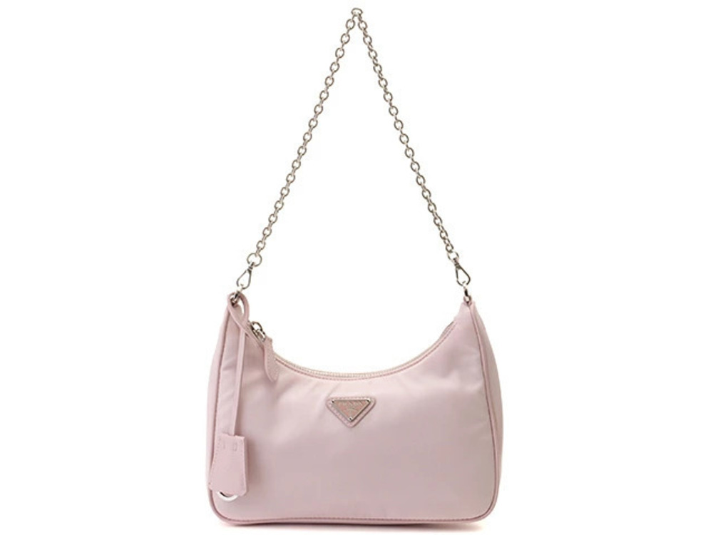 Prada Re Edition Re Handbag Pink Leather